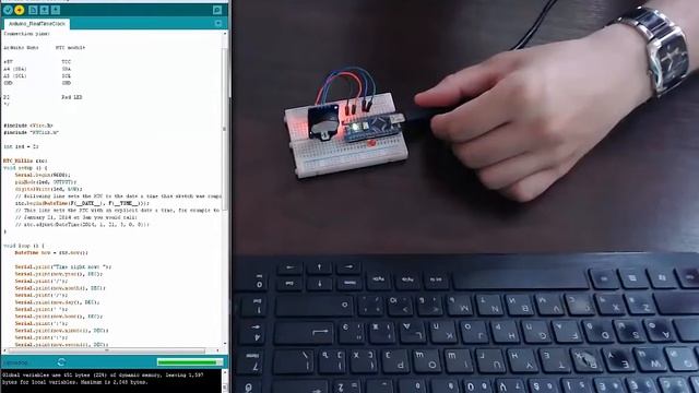 Arduino and Real Time Clock (RTC) Module DS3231 смотреть онлайн