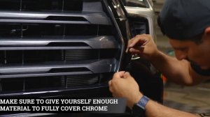 2023 Toyota Sequoia Front Grille Chrome Delete Installation