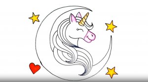 КАК ЛЕГКО НАРИСОВАТЬ УНИКАЛЬНОГО ЕДИНОРОГА