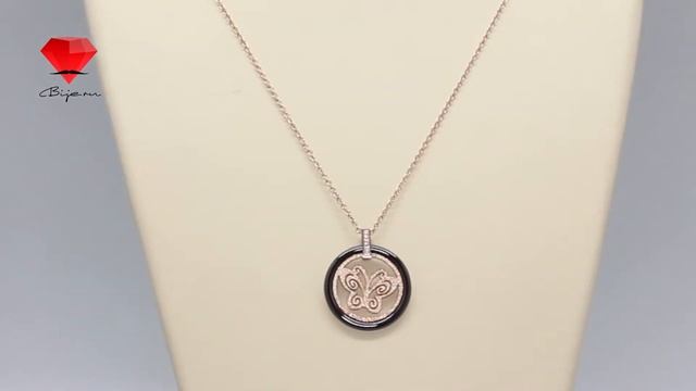 Bije.ru: Позолоченная подвеска в виде бабочки с керамической вставкой Ann-Britt (Анн-Бритт) смотреть онлайн