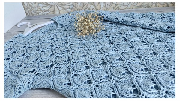 Готовая работа одного из модных цветов Pantone 2025 🧶