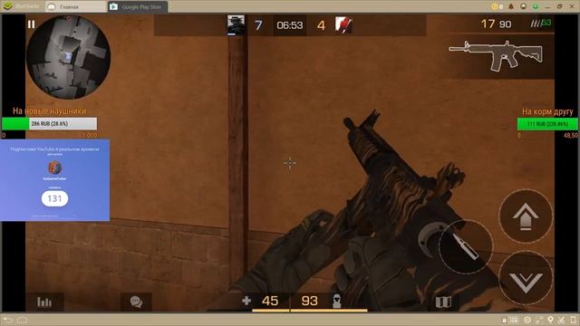 Играем в Standoff! Зомби мод! смотреть онлайн