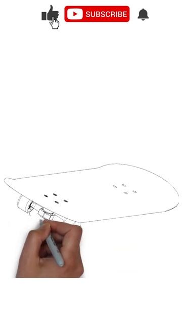 HOW TO DRAW A SKATEBOARD #1135 #SHORTS #SKATE смотреть онлайн