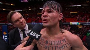 UFC 314: Диего Лопес - Слова после боя