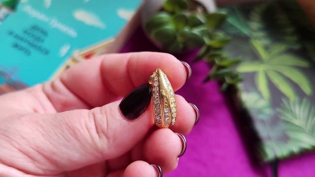 КЛИПСЫ TRIFARI, КРИСТАЛЛИКИ, КОНЕЦ 70-Х, ВИНТАЖ смотреть онлайн