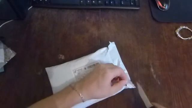 Посылка с алиекспресс. Женская рубашка с длинным рукавом и серебряный браслет смотреть онлайн
