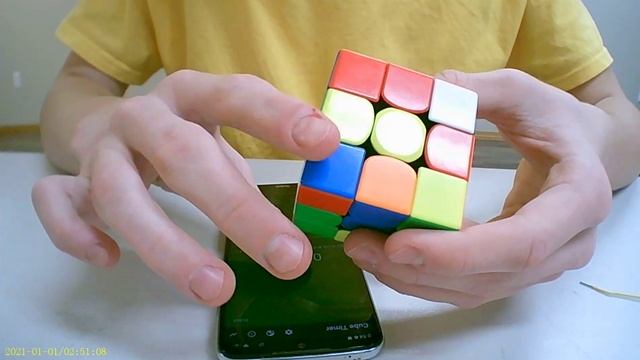 13.75 3x3 Solve. Scramble in comments. Cube used: GAN 365 XS смотреть онлайн