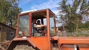 Самодельная двухрядная картофелекопалка на трактор Т 25