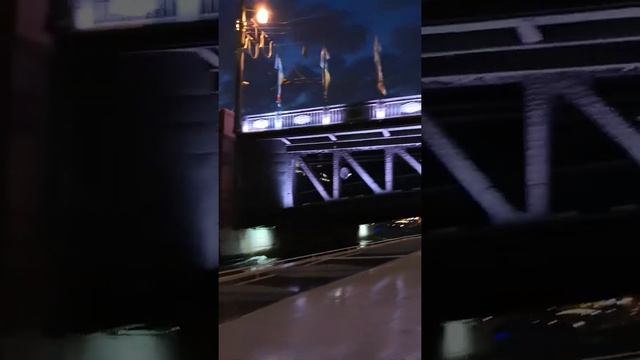 Разведение Дворцового Моста. Санкт - Петербург смотреть онлайн