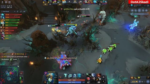 T1 23savage Morphling 12K MMR CARRY - Pick Signature Hero with TSpirit Stack dota 2 pro Gameplay смотреть онлайн