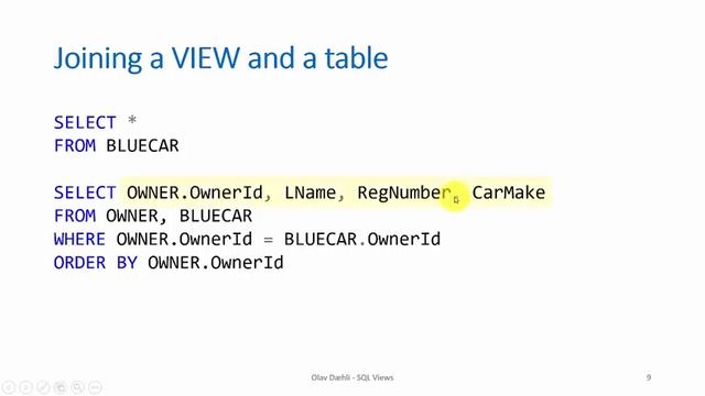 8: Databases - Views смотреть онлайн