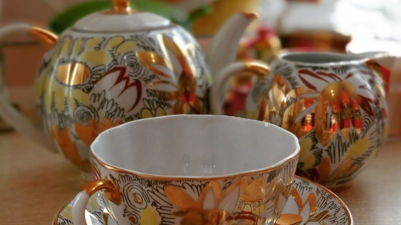 Влог: Фарфоровый сервиз / Дети мне не помогают .