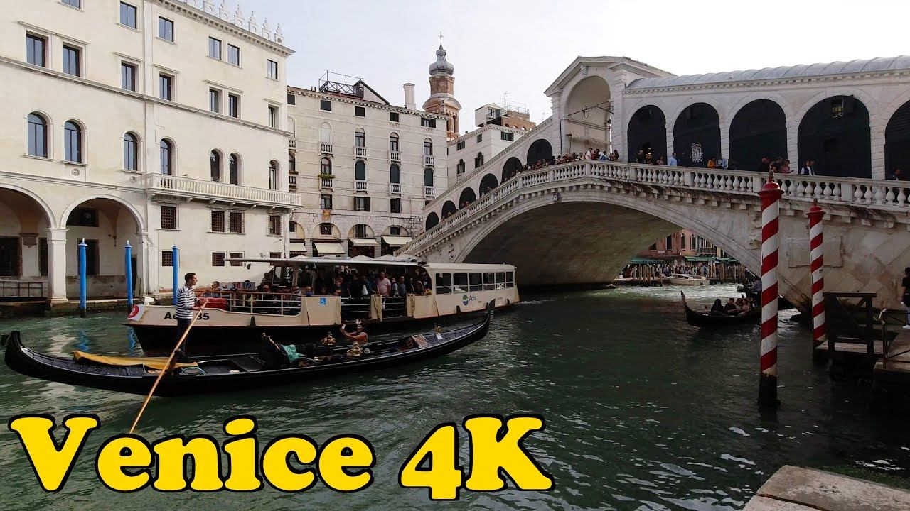 Venice, Italy Walking Tour [4K].