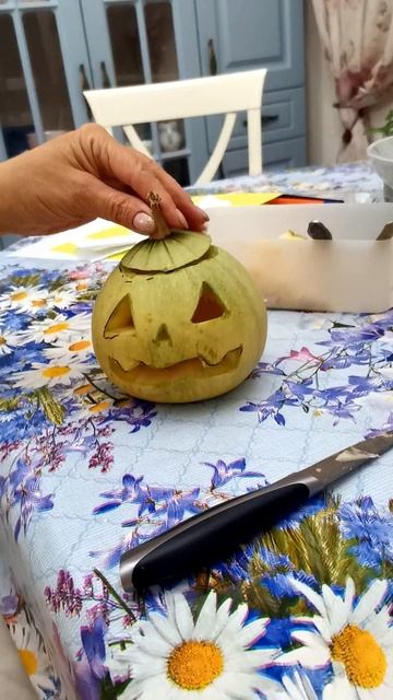 #shorts #хэллуин Хэллуин. Светильник Джек своими руками! смотреть онлайн