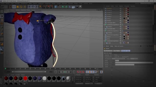 MODELING WITHERED BONNIE TIMELAPSE! | GaboCO316! | FNaF2 смотреть онлайн