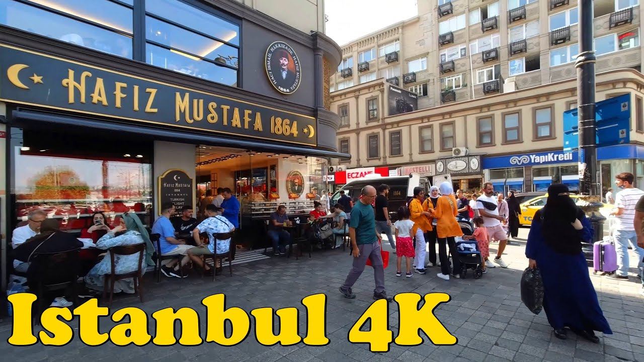 Istanbul, Turkey Walking Tour [4K].