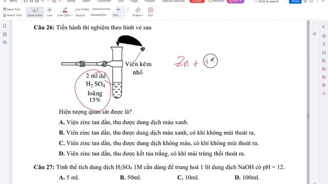 ĐỀ SỐ 05 ÔN TẬP HKI HOÁ HỌC 11 NĂM HỌC 2023 2024 смотреть онлайн