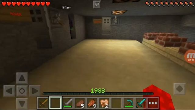 Веселье с киллером в замке крика! Minecraft Pocket Edition часть 1 смотреть онлайн
