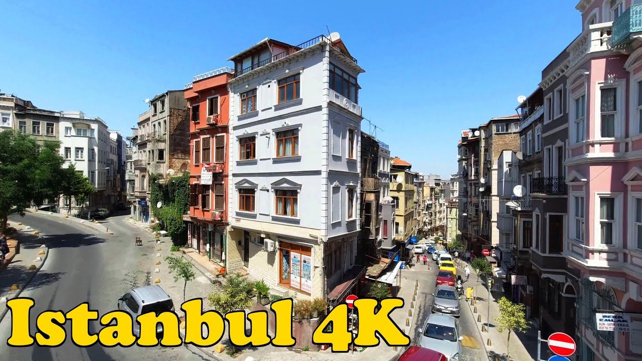 Istanbul Turkey Walking Tour [4K]