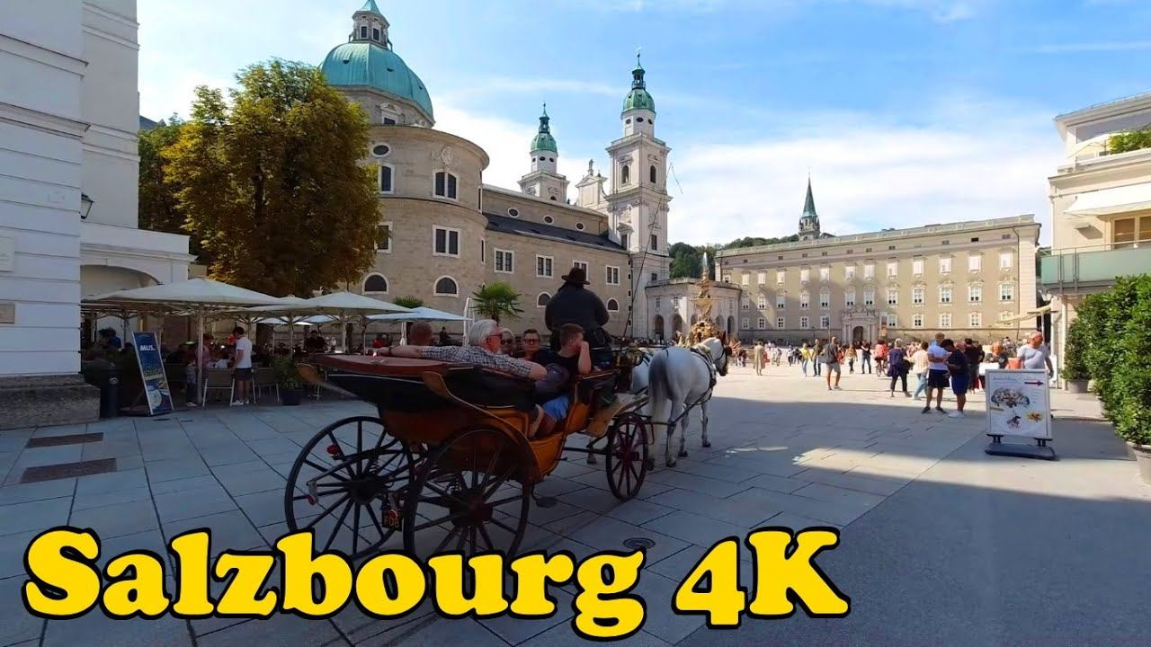 Salzburg Austria Walking Tour [4K]