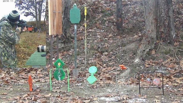 Plinking With a Bushmaster Carbon 15 with 22 LR Bolt смотреть онлайн