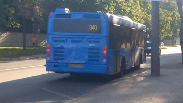 Отъезд ЛиАЗа 5292.65 от останрвки Перовский проезд,7 (подробнее в описании) смотреть онлайн