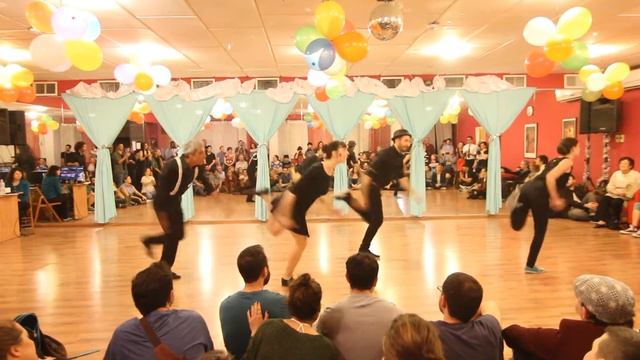 ספוטלייט סווינג בדאנס תל אביב: השימשמרס! Dance Tel Aviv's Winter Swing Spotlight: The ShimShammerz смотреть онлайн