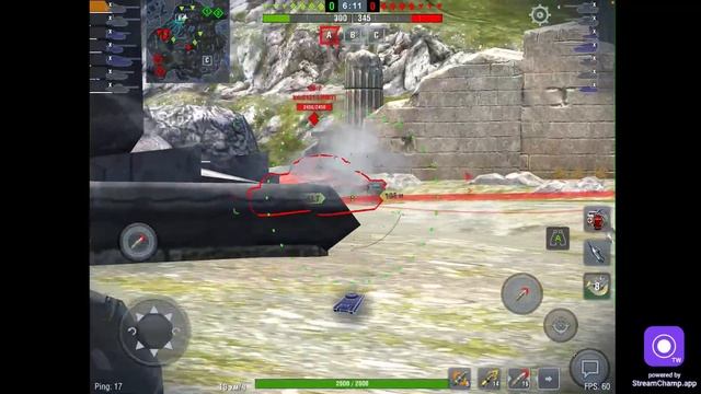 Wotblitz |🍒 ТЯЖЕЛАЯ АРТИЛЛЕРИЯ | МИССИЯ ВЫЖИТЬ ❤️🩹 смотреть онлайн