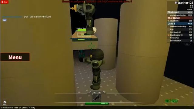 roblox stalker game смотреть онлайн