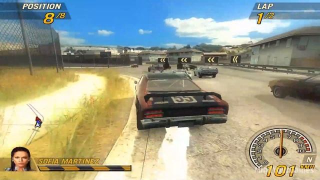 FlatOut 2 Walkthrough Part 16 - Racing Sprint Cup - PC Gameplay 1080p 60FPS смотреть онлайн