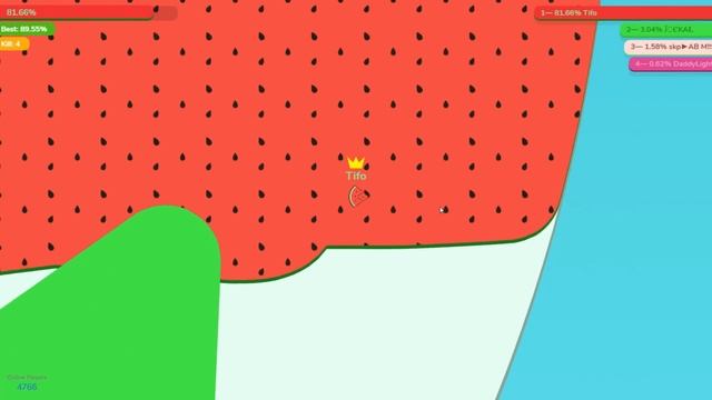 Paper.io 3 Map Control: 100.00% [Fantastic] смотреть онлайн
