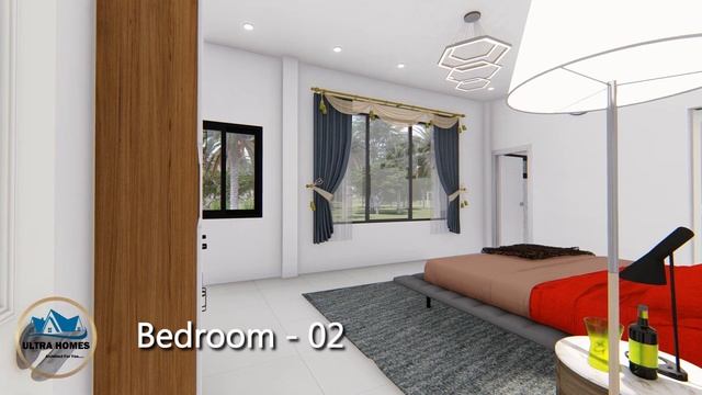 Modern Bungalow House Design Idea with 4 Bedrooms смотреть онлайн