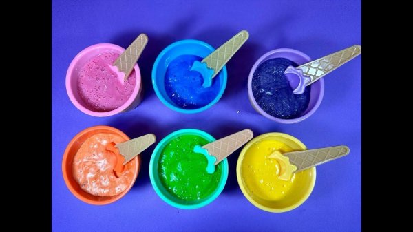 Satisfying video ASMR Mixing Slime Relaxing slime