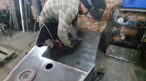 Кит комплект мини погрузчика - сборка задней полурамы