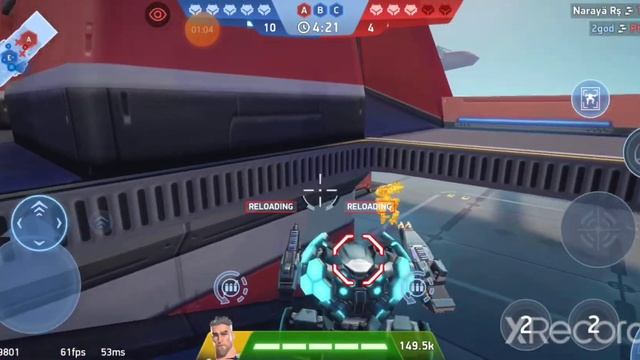 Mech Arena: New Aegis mech upgrade and first try...... смотреть онлайн
