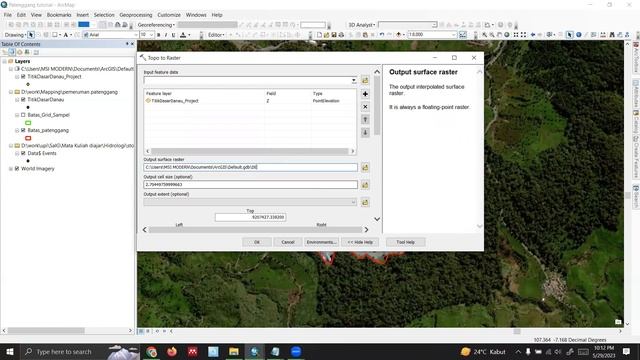 Contoh Perhitungan Storage Danau Menggunakan SIG смотреть онлайн