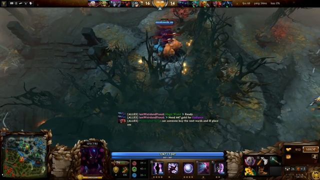 Dota 2 Spectre Gameplay (No Commentary) смотреть онлайн