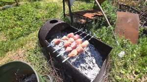 Влог : Дача / Залезла на дерево / Шашлыки