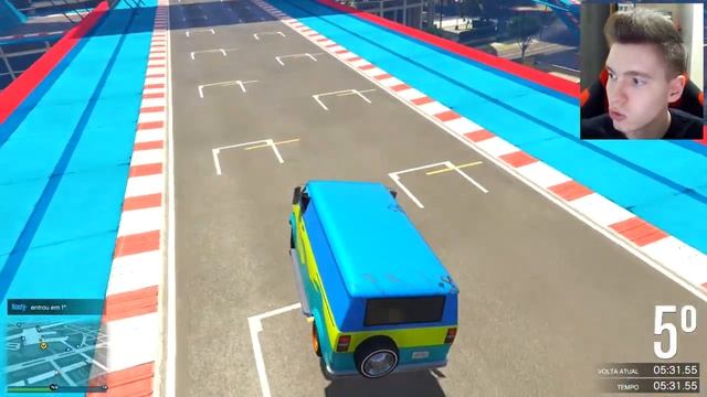 GTA V Online: PRIMEIRA CORRIDA com CARRO "SCOOBY DOO"!!! #195 смотреть онлайн