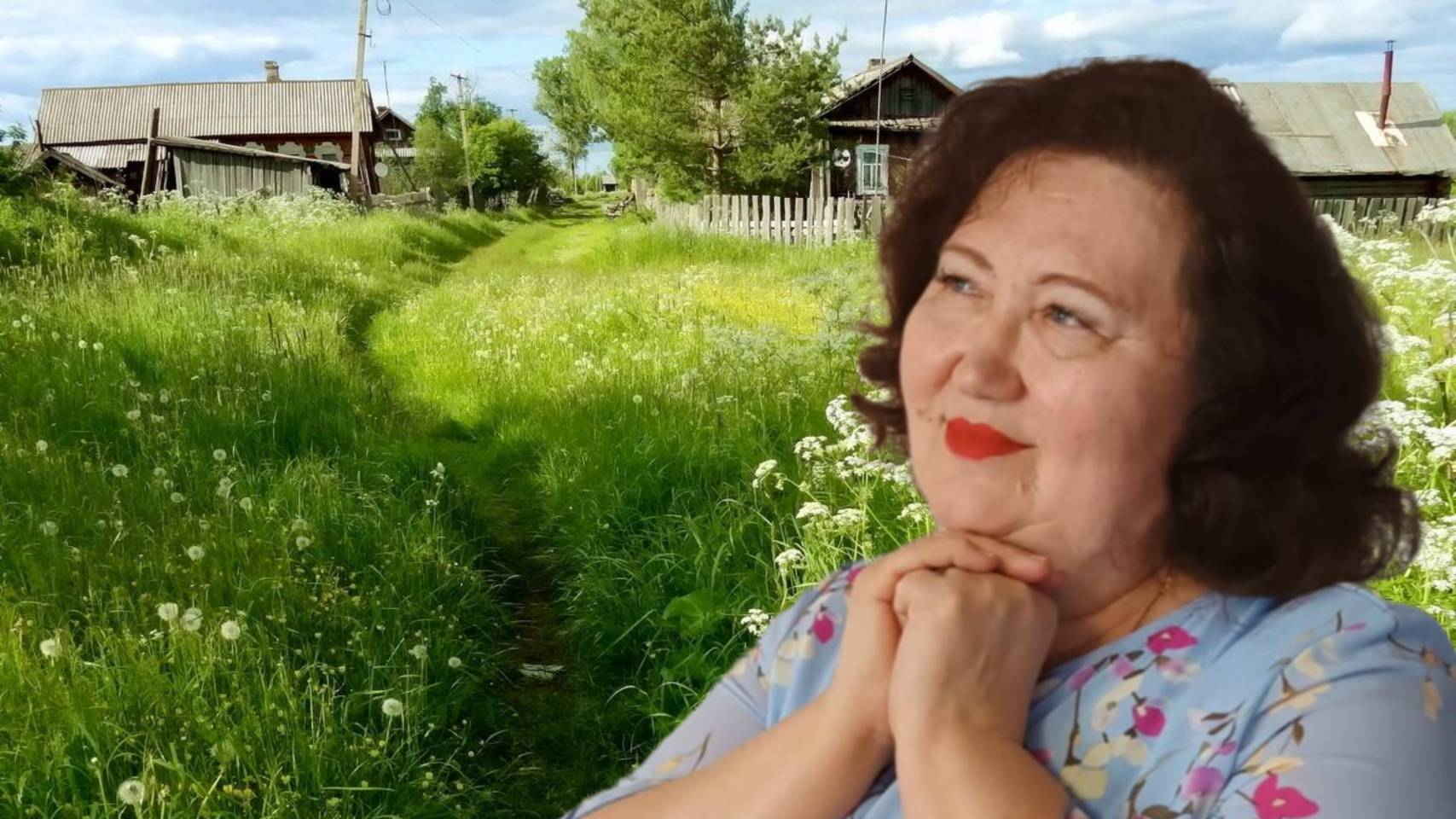 Любовь Костоглотова "Деревенька - наша старенькая мать" (муз. Н. Падукова, сл. И. Скибиной) смотреть онлайн