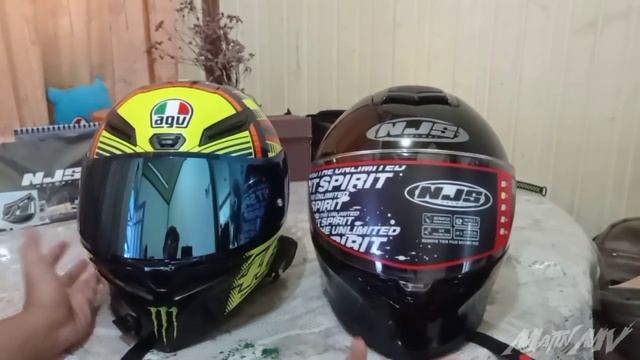#62 COMPARE UKURAN SHELL HELM NJS ZX-1 DENGAN TT-COURSE DAN AGV K1 смотреть онлайн