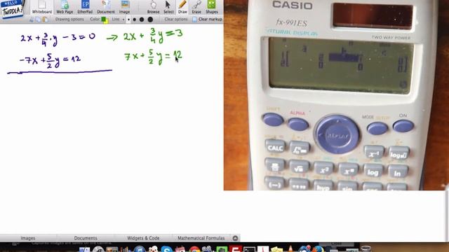 Tutorial: Kako si olakšati život sa Casio 991 ES: 2 jednadžbe s 2 nepoznanice смотреть онлайн