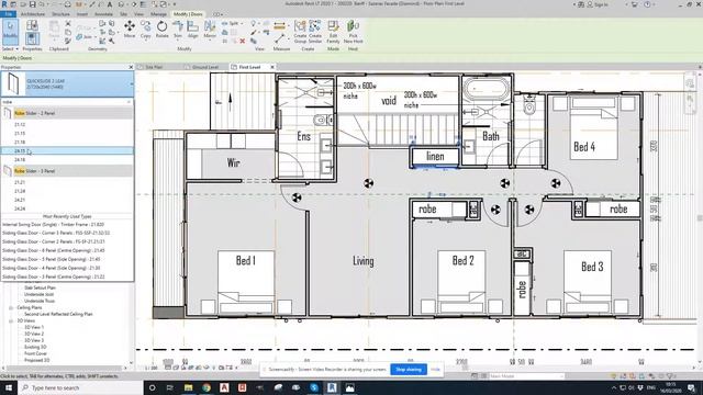 Revit Tutorial - Replacing the old door families with the updated doors смотреть онлайн