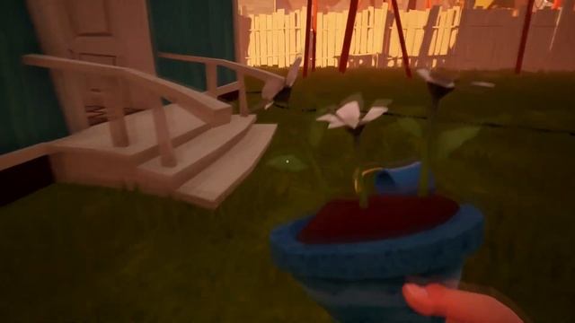 Hello Neighbor Alpha 4 Gameplay Walkthrough - FINALLY RIDE THE TRAIN! смотреть онлайн