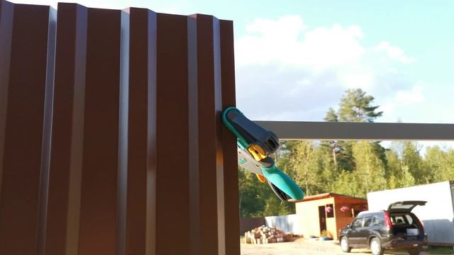 крепёж профлиста на забор одному смотреть онлайн