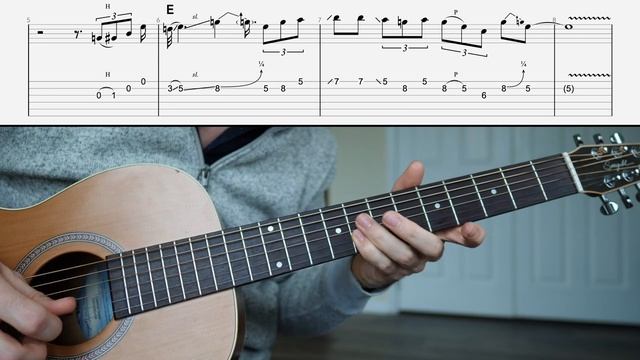 Classic Acoustic Blues Lick in Emaj - Guitar Lesson w_ Tabs смотреть онлайн