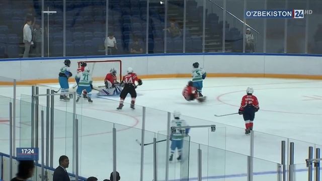 "Хумо" аренада хоккей бўйича болалар ўртасида "Toshkent Cup 2019" биринчи халқаро турнири старт олд смотреть онлайн