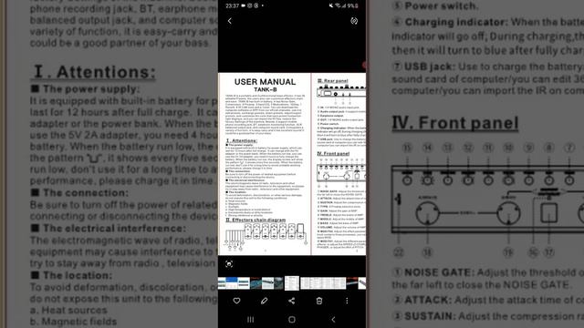 TANK B - Novo Pedal Da MVAVE - PRé REVIEW - M-vave Tank-G Multi Pedal M-VAVE New Product Release