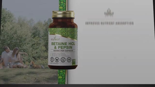 EZ Betaine HCL & Pepsin