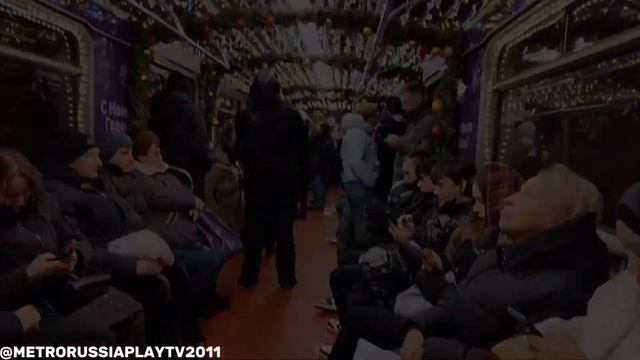🎄"Последний день" Поездка на новогоднем Ёж-3/Ема 508Т Перегон "Кузнецкий Мост" -"Выхино" смотреть онлайн